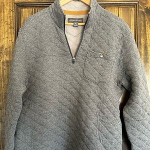Eddie Bauer Men's Fortify Quilted 1/4-Zip